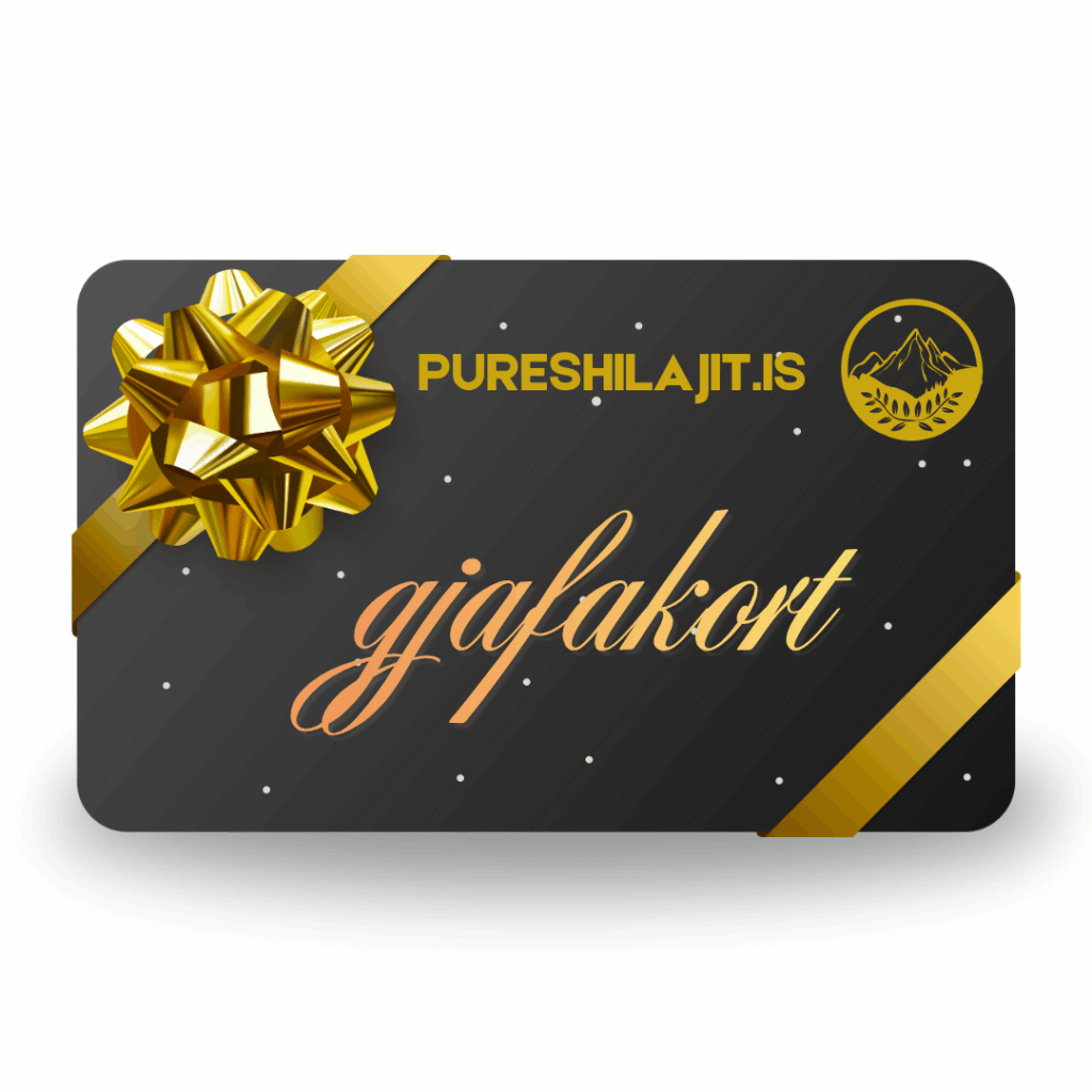 Pureshilajit.is gjafakort